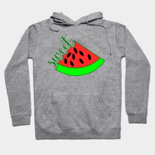 Sweet Watermelon Slice Hoodie